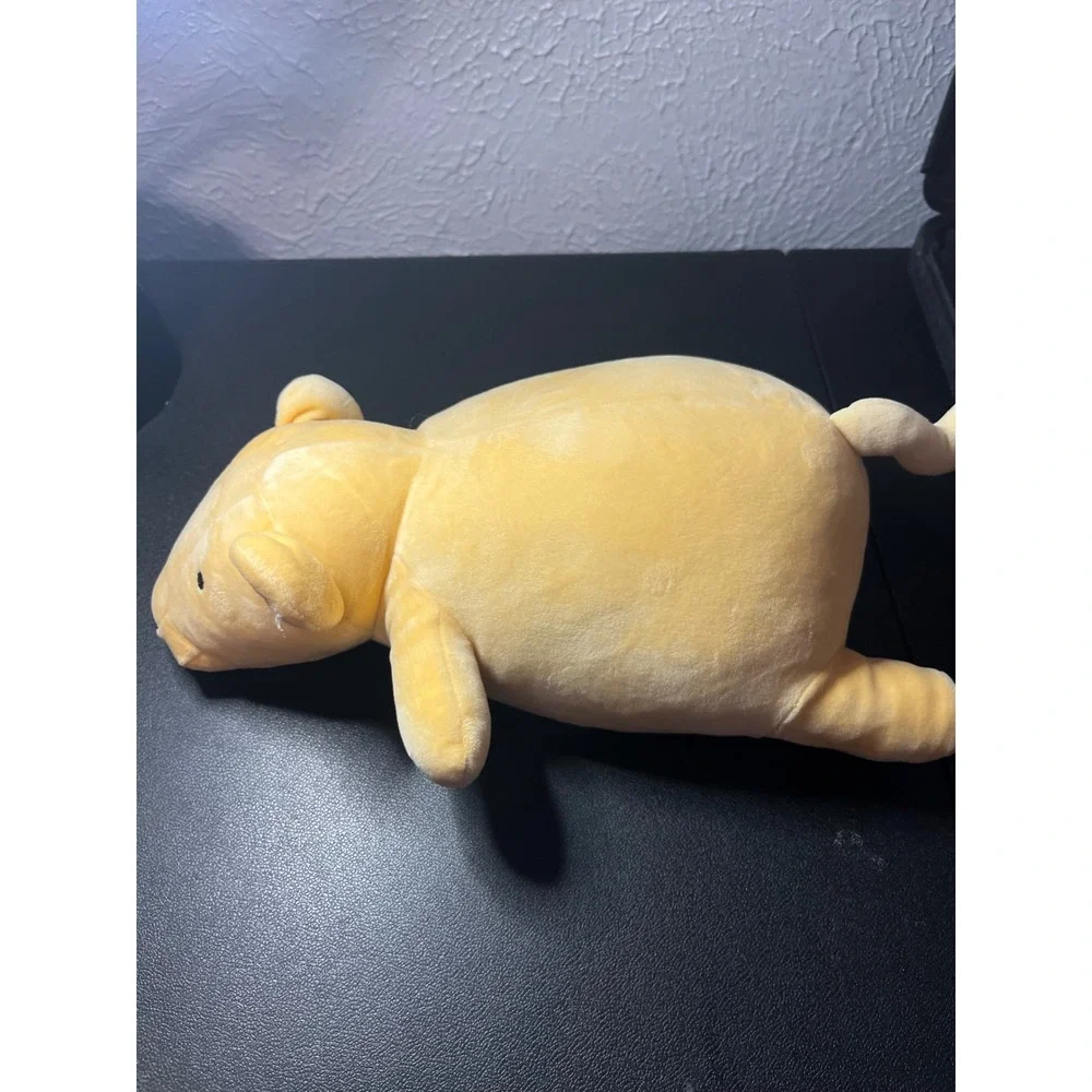 Pillowfort Weighted Plush Lion Baby Yellow Throw Pillow 14x8‎ Sensory Toy Kids